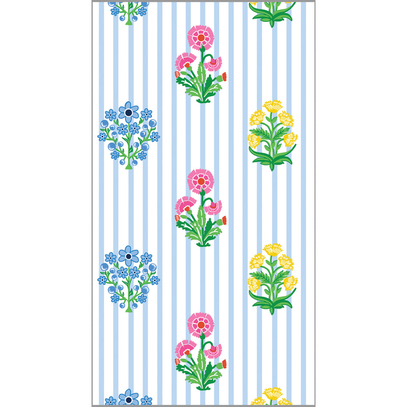 WH Hostess Coco Block Print Guest Towels - Charles Mayer