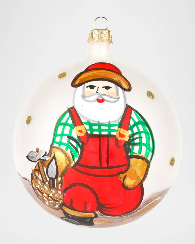 Vietri Old St. Nick Gardener Ornament - Charles Mayer