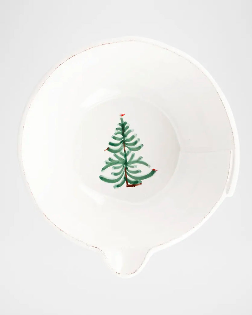 Vietri Lastra Holiday Medium Mixing Bowl - Charles Mayer