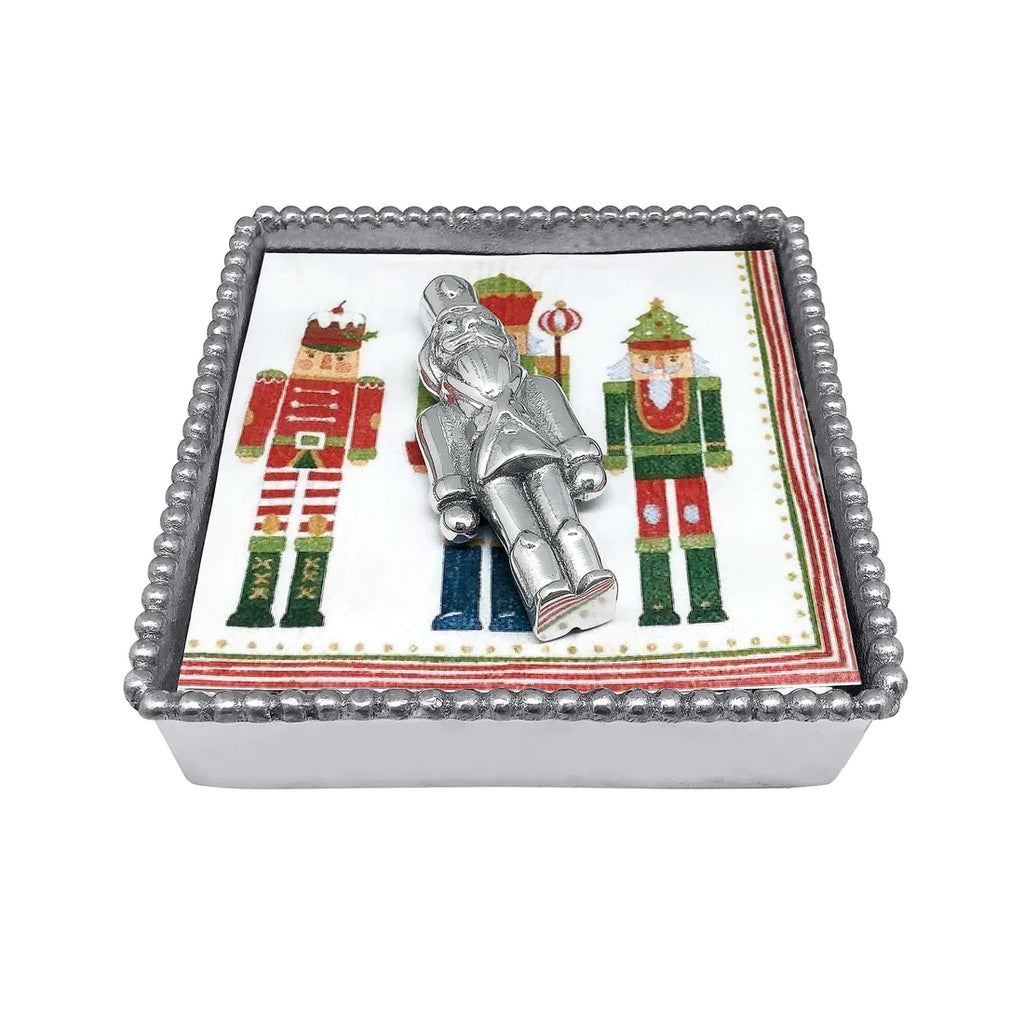 Mariposa Signature Nutcracker Napkin Box - Charles Mayer