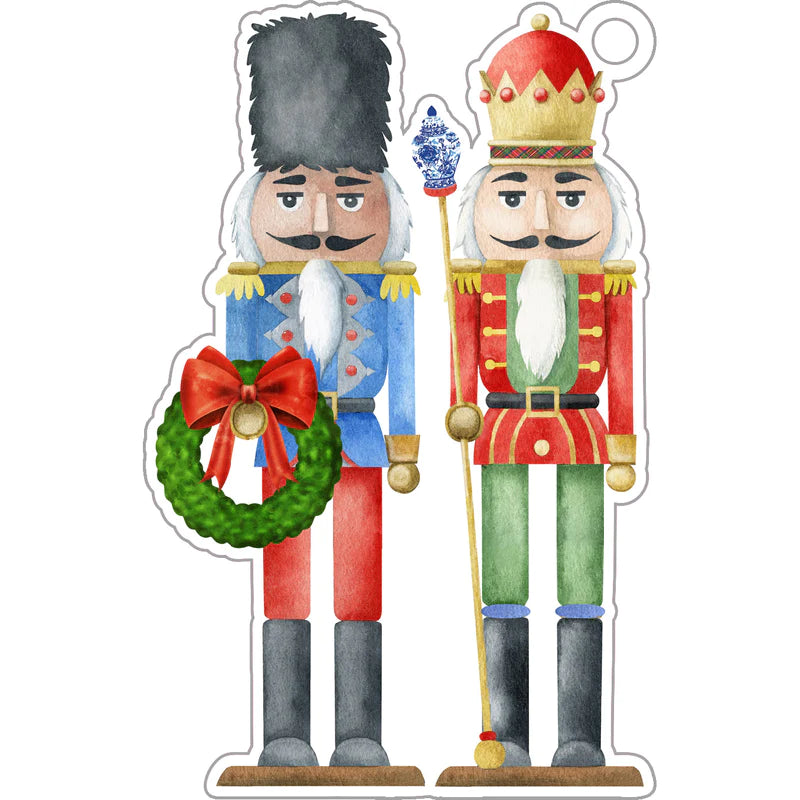 WH Hostess Nutcracker Die Cut Gift Tags, 8 tags - Charles Mayer