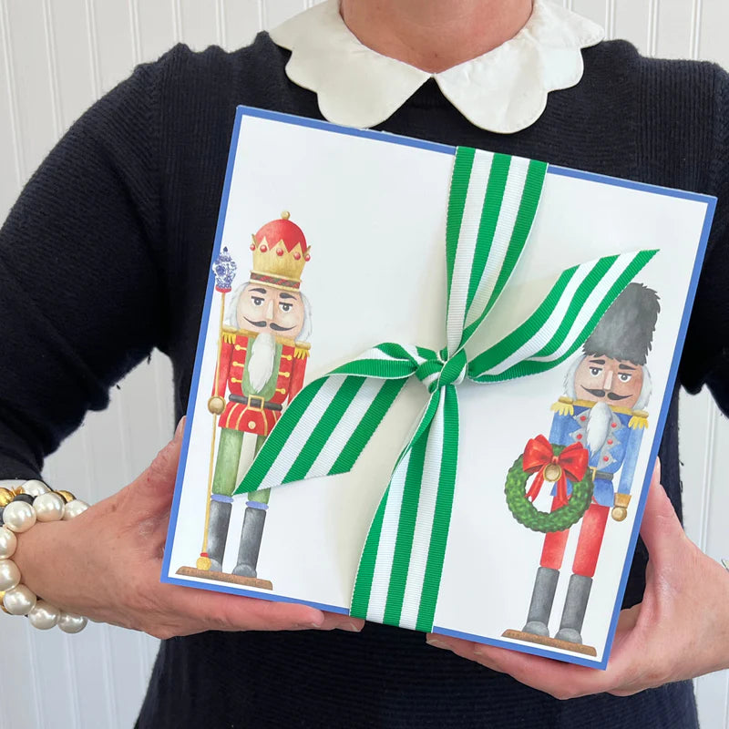 WH Hostess Nutcracker 8.5x8.5 Slab Notepad - Charles Mayer