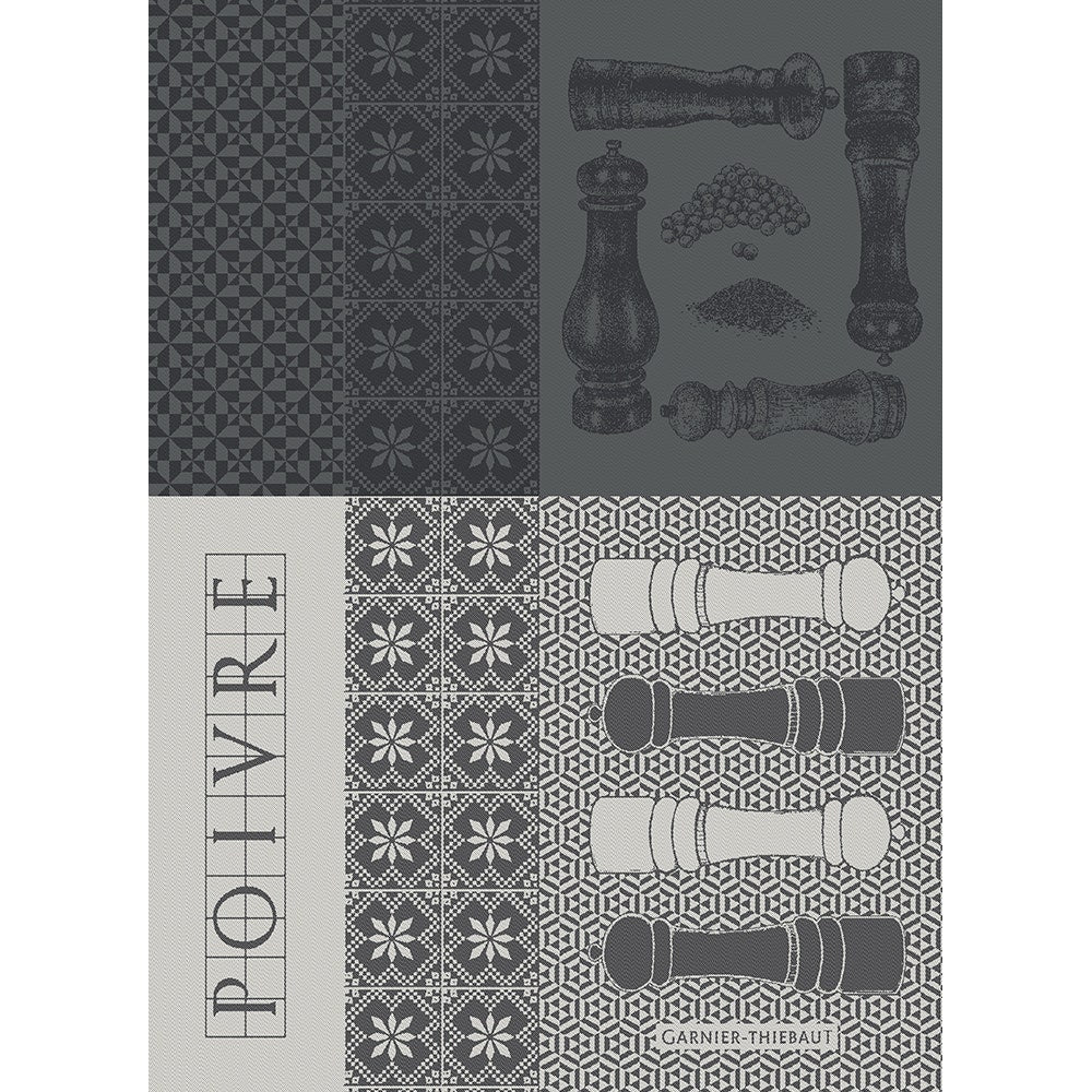 Garnier Thiebaut Poivrieres Kitchen Towel - Charles Mayer