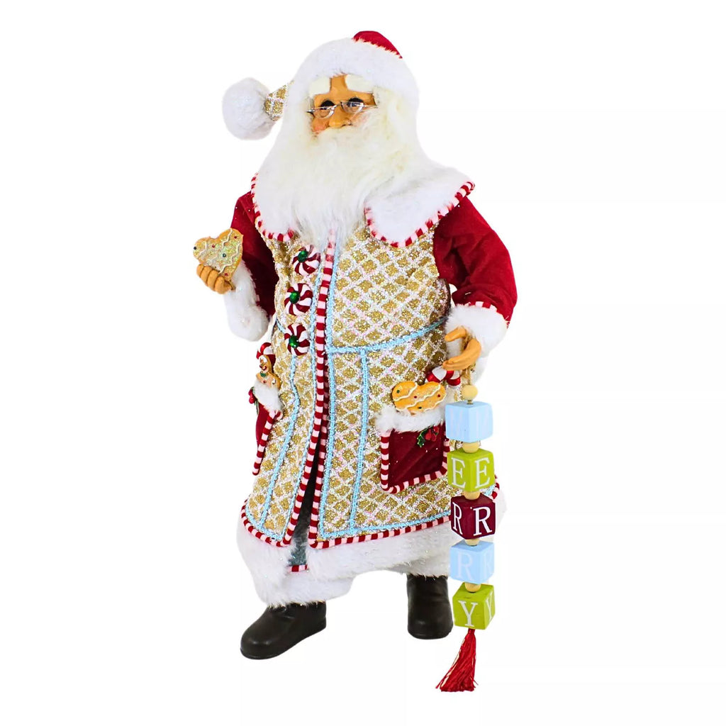 Karen Didion Merry Gingerbread Santa - Charles Mayer