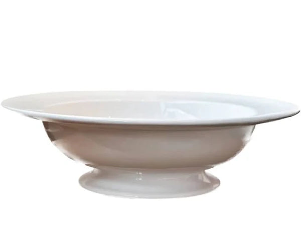 Match 1508 White Medium Serving Bowl - Charles Mayer