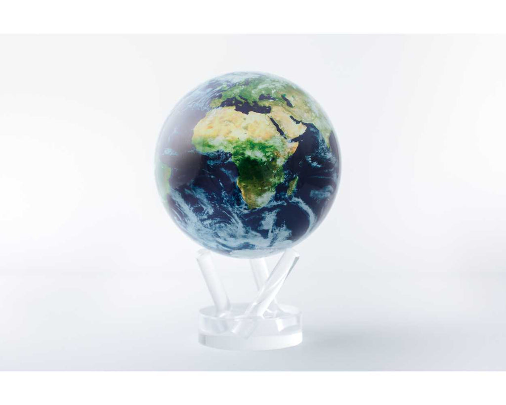 Mova Globes 6" Earth With Clouds (with Acrylic Base) - Charles Mayer