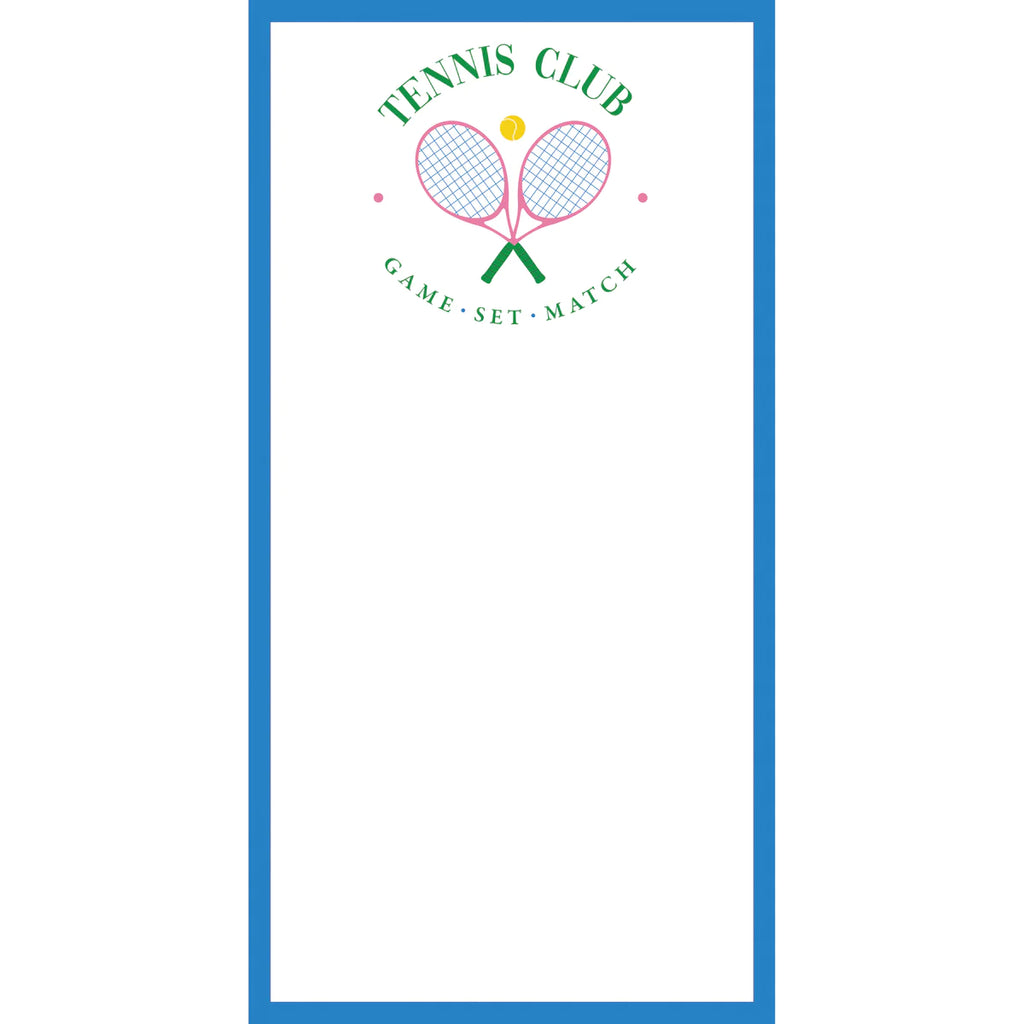 WH Hostess Tennis Club Notepad - Charles Mayer