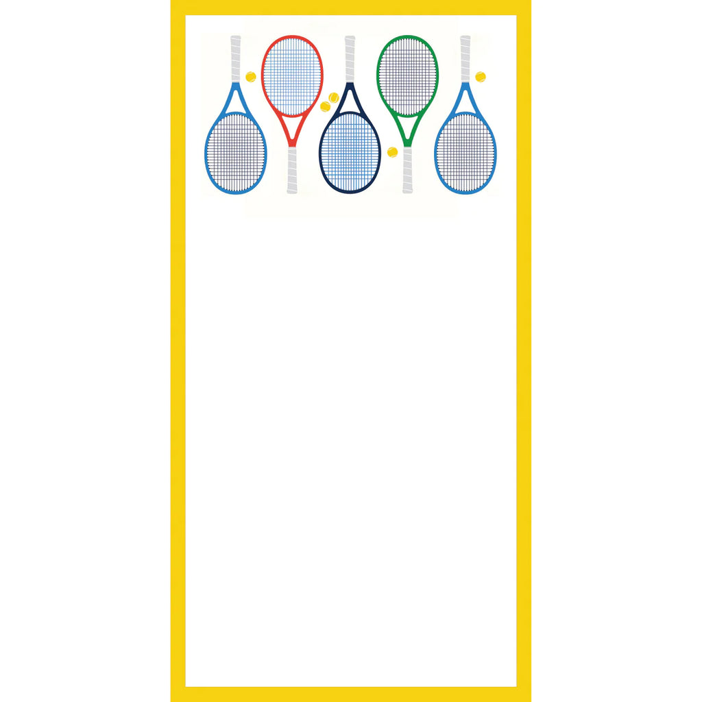 WH Hostess Tennis 4.25x8.5 Notepad - Charles Mayer