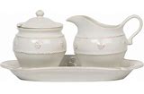 Juliska Berry & Thread Sugar & Creamer 3-Pc. Set - Charles Mayer