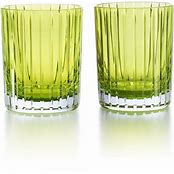 Baccarat Harmonie Colors Of Joy Moss Tumblers, Set of 2 - Charles Mayer