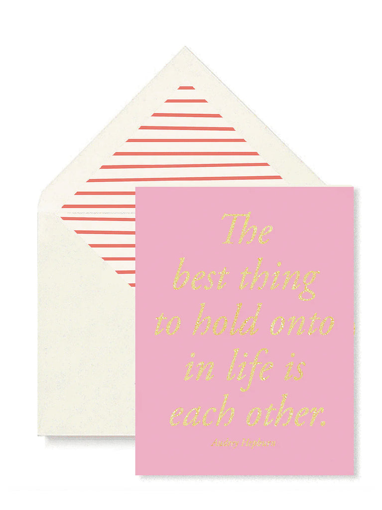 Ben's Garden Hold Onto Greeting Card - Charles Mayer