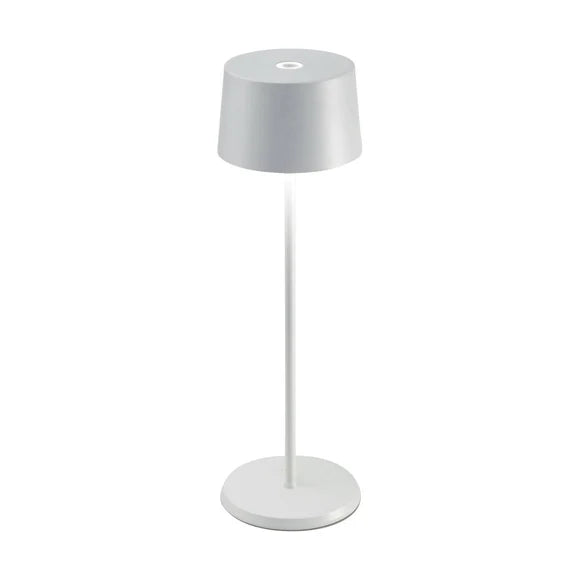 Zafferano Olivia Lamp, White - Charles Mayer