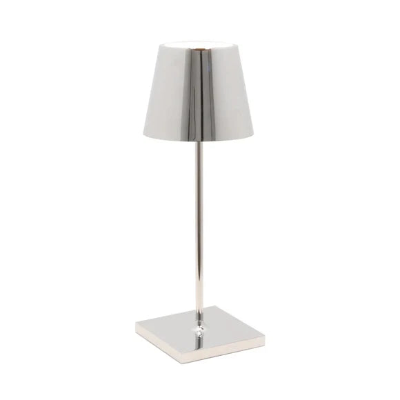 Zafferano Poldina Pro Mini Glossy Chrome Lamp - Charles Mayer