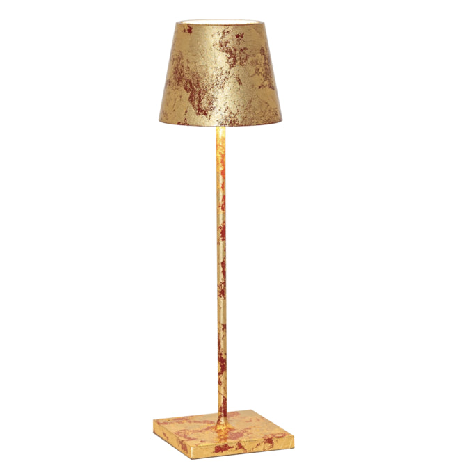 Zafferano Poldina Red Crackle Lamp - Charles Mayer