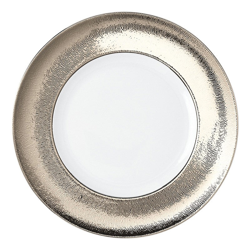 Bernardaud Dune Platinum 11.6" Service Plate - Charles Mayer