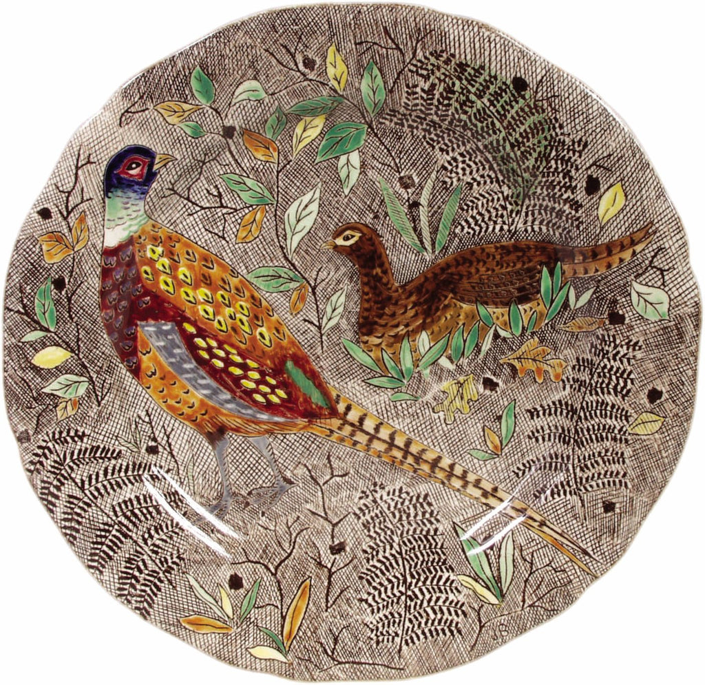 Gien Rambouillet Woodcock Dinner Plate - Charles Mayer