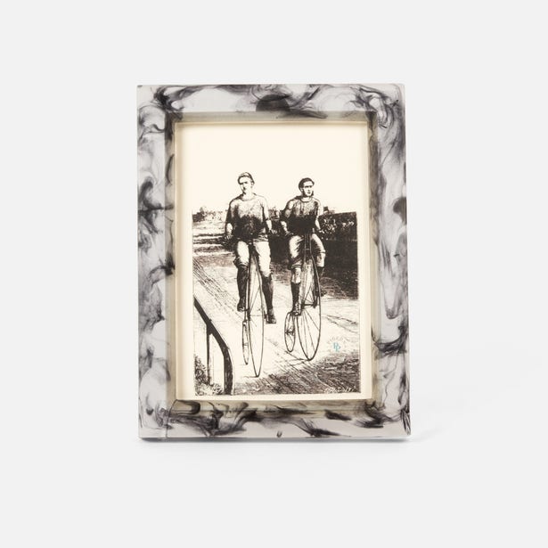 Pigeon And Poodle Lund Charcoal Smoke 5*7 Frame - Charles Mayer