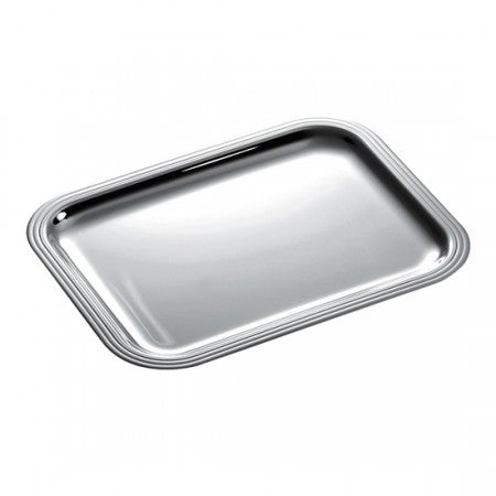 Christofle Albi Silver Plated Rectangular Tray - Charles Mayer