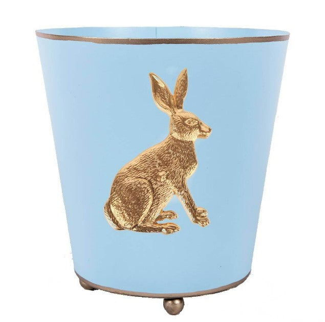 Regency Collection Light Blue Rabbit Round Cachepot - Charles Mayer