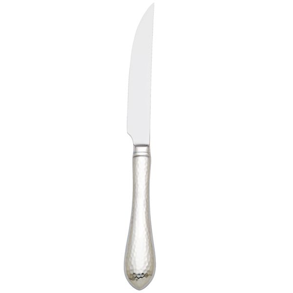 Reed & Barton Hammered Antique Steak Knives, Set Of 4 - Charles Mayer