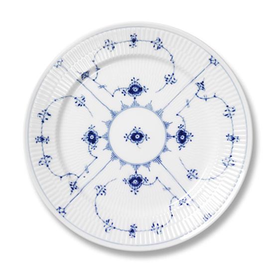 Royal Copenhagen Blue Fluted Plain Bread & Butter Plate - Charles Mayer