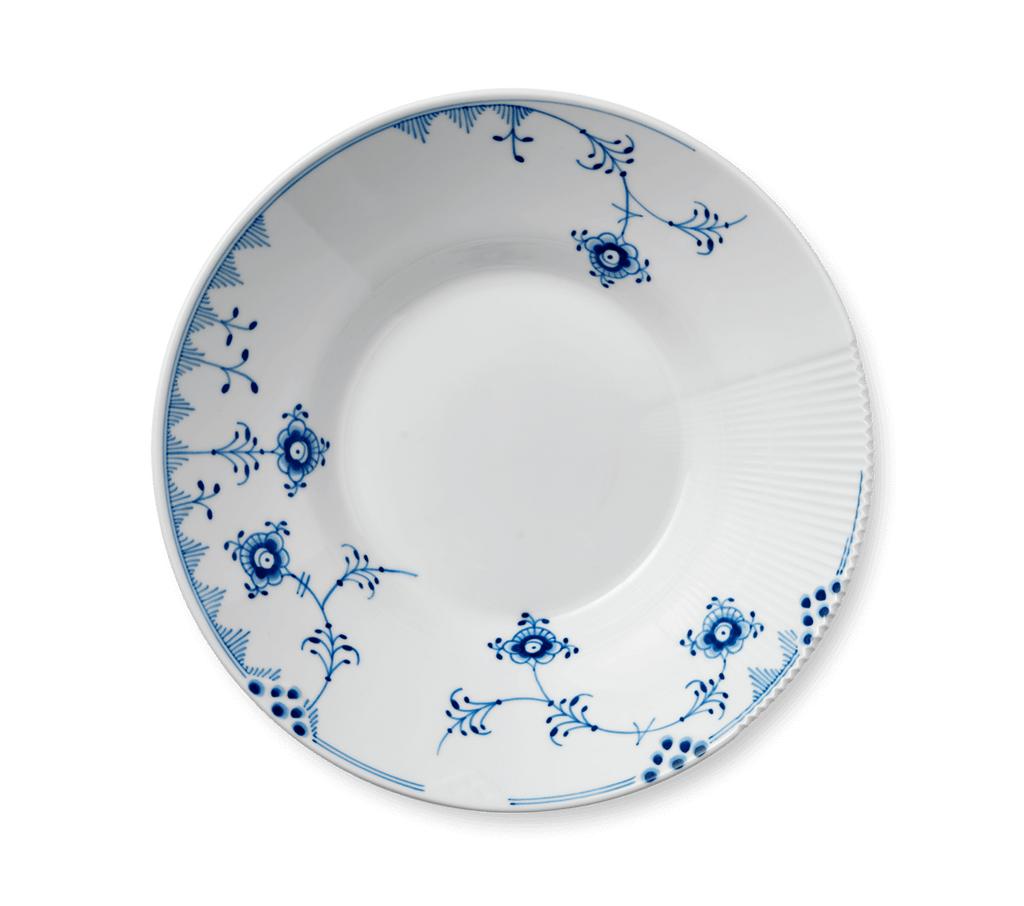 Royal Copenhagen Blue Elements Rim Soup Bowl - Charles Mayer