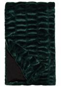 Fabulous Furs Couture Throw, Emerald Mink, 60*72 - Charles Mayer