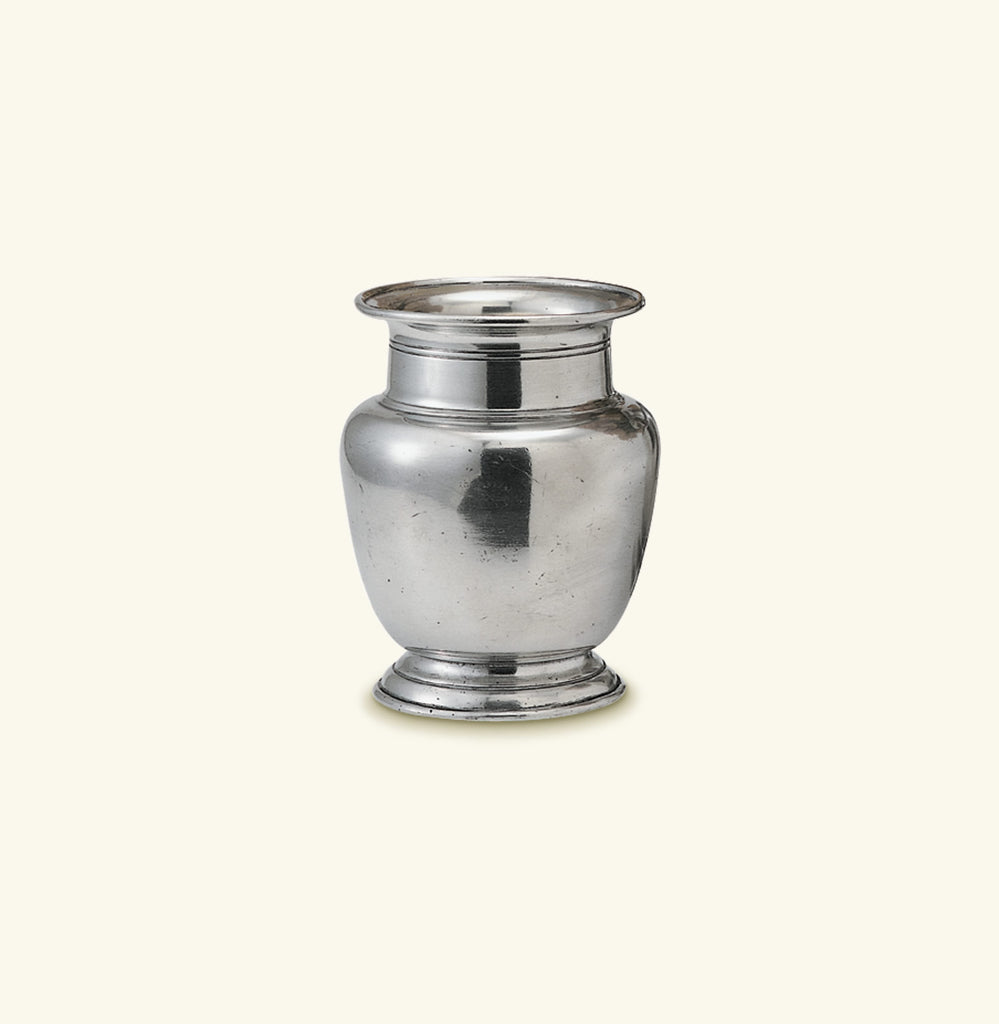 Match Pewter Rimmed Vase, Medium - Charles Mayer