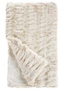 Fabulous Furs Couture Throw, Ivory Mink, 60*72 - Charles Mayer