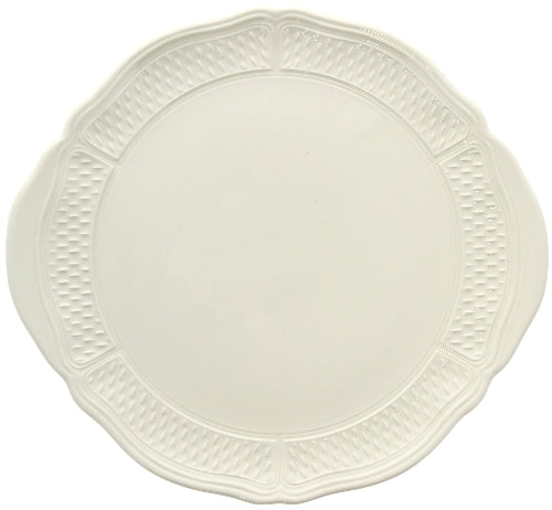 Gien Pont Aux Choux White Cake Platter - Charles Mayer