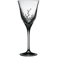 Varga Crystal Coral Wine Glass - Charles Mayer