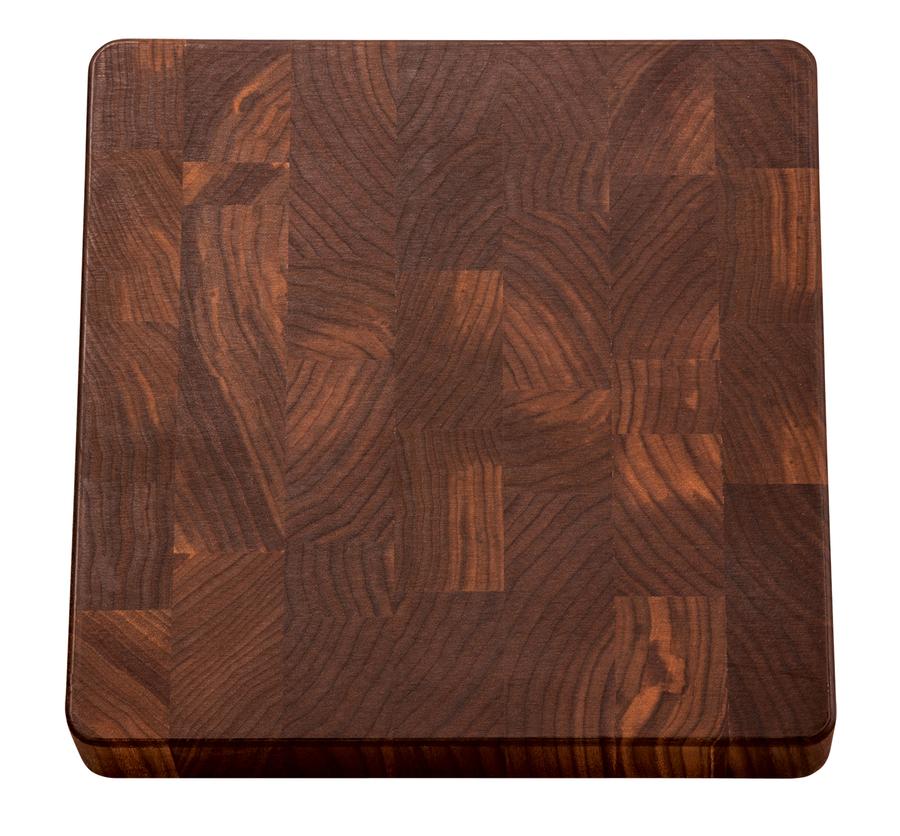 Maple Leaf At Home Walnut Square Butcher Block, 12*12 - Charles Mayer