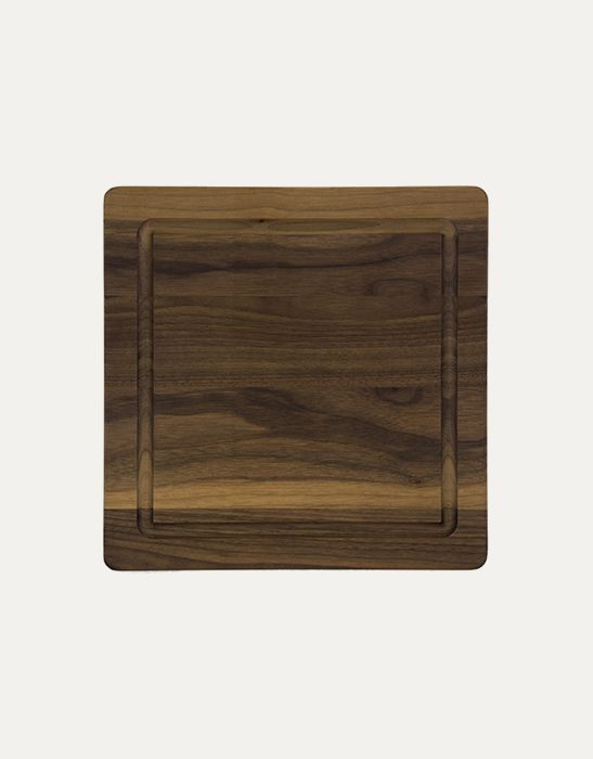 Maple Leaf At Home Walnut Square Board, 12*12 - Charles Mayer