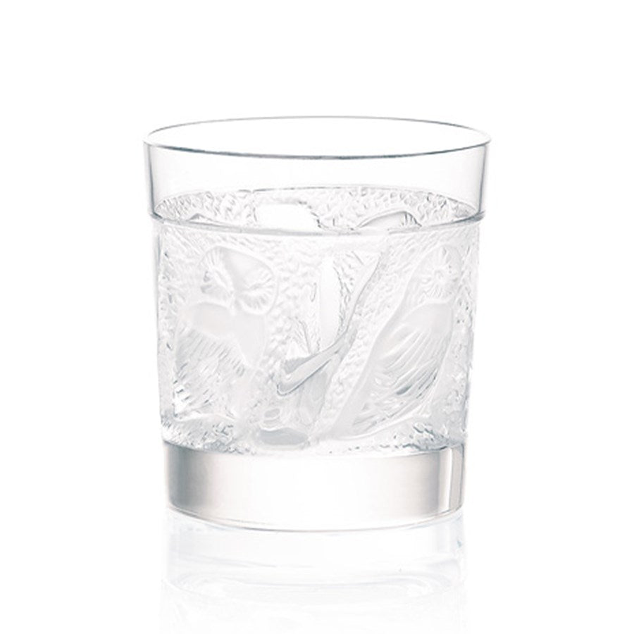 Lalique Owl Old Fashion Tumbler - Charles Mayer