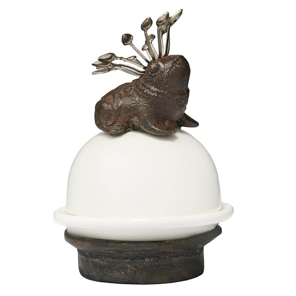 Jan Barboglio Ranita Princesa Butter Dish - Charles Mayer