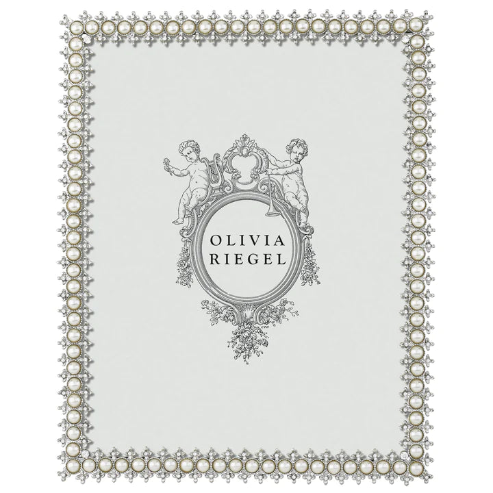 Olivia Riegel Crystal & Pearl 8*10 Frame - Charles Mayer