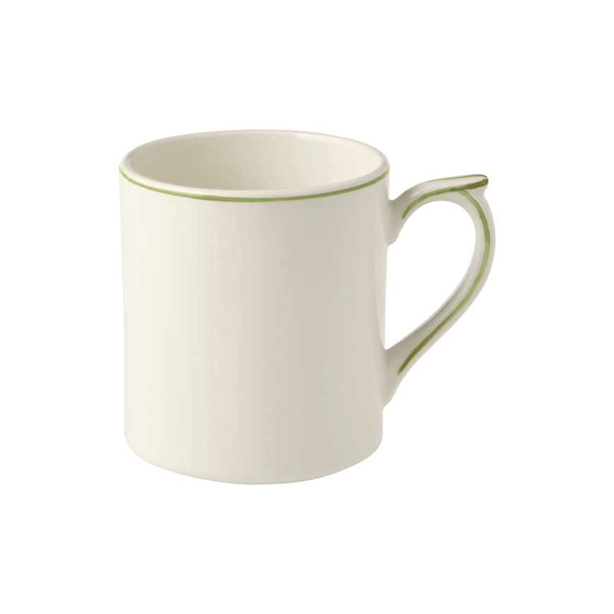 Gien Filet Green Mug - Charles Mayer
