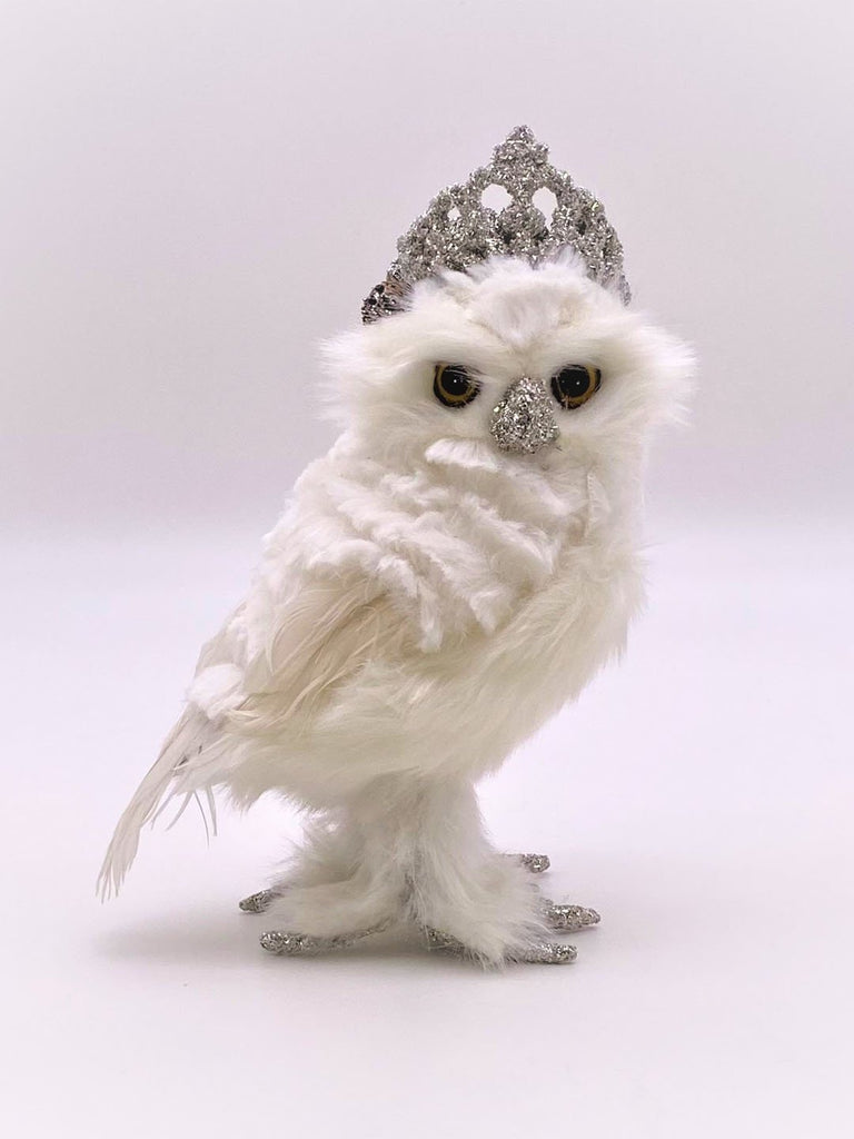 Sherri'S Designs Large White Owl - Charles Mayer