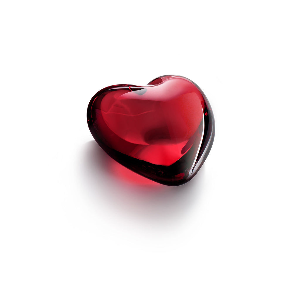 Baccarat Puffed Heart, Red - Charles Mayer