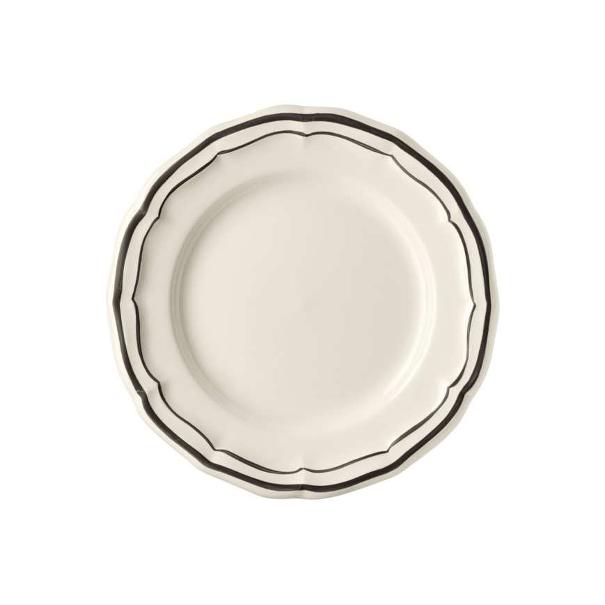 Gien Filet Midnight Canape Plate - Charles Mayer