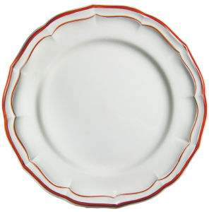 Gien Filet Coral Dessert Plate - Charles Mayer