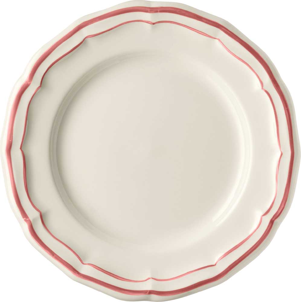 Gien Filet Coral Canape Plate - Charles Mayer