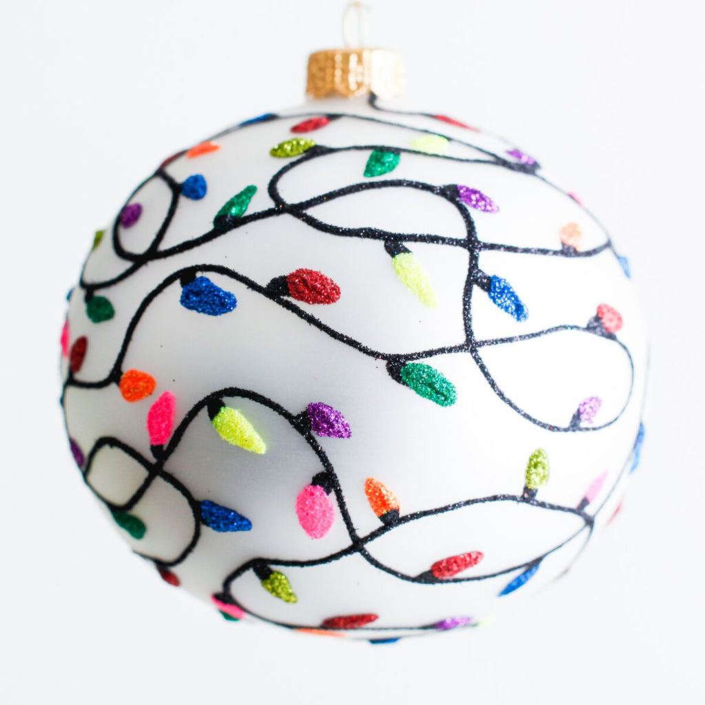 Thomas Glenn Merry & Bright Ornament - Charles Mayer