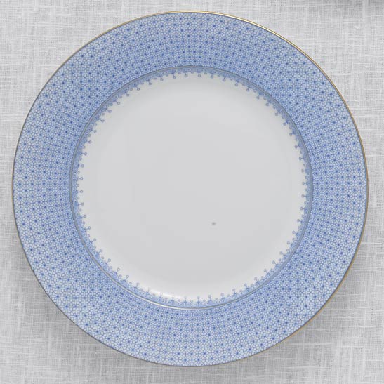 Mottahedeh Cornflower Lace Charger - Charles Mayer