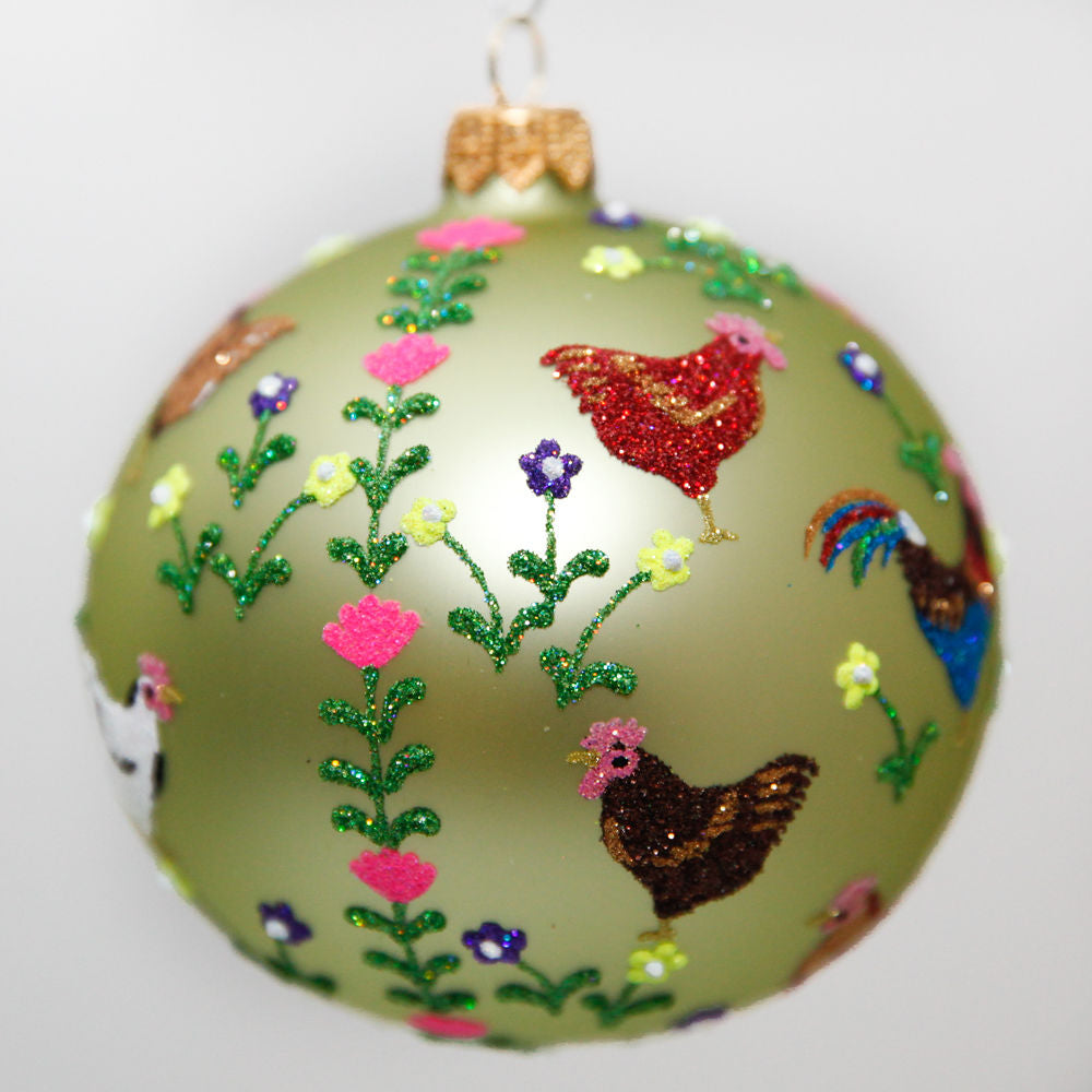Thomas Glenn Poulet Ornament - Charles Mayer