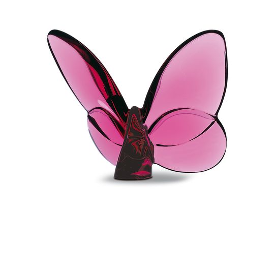 Baccarat Papillon Lucky Butterfly, Peony Pink - Charles Mayer