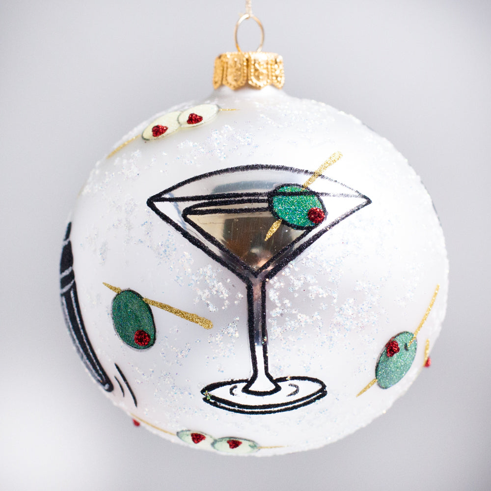 Thomas Glenn Shaken Not Stirred Ornament - Charles Mayer