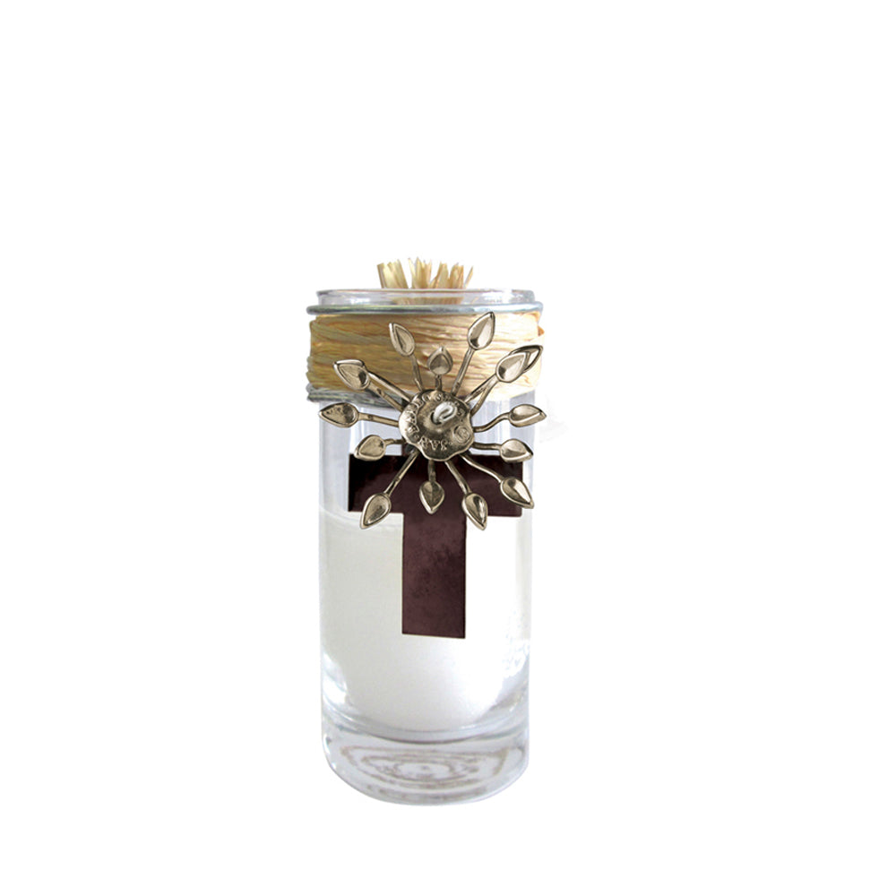 Jan Barboglio Adelita Cross Blessing Candle - Charles Mayer