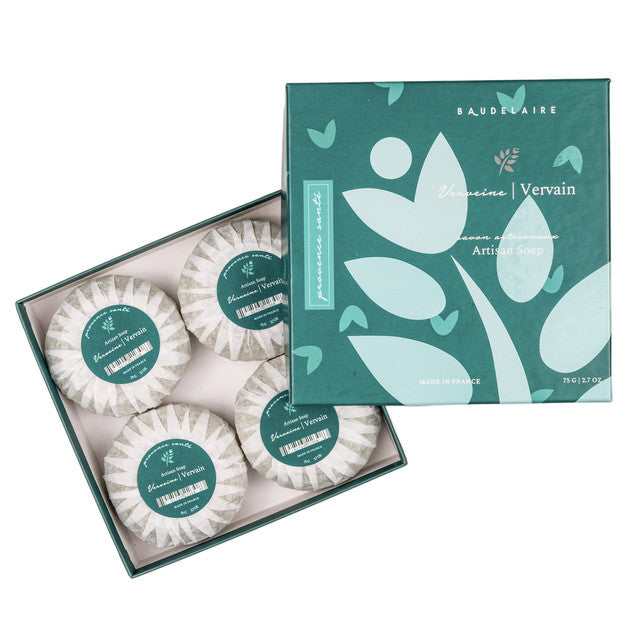 Baudelaire Vervain French Soap Gift Box Of 4 - Charles Mayer