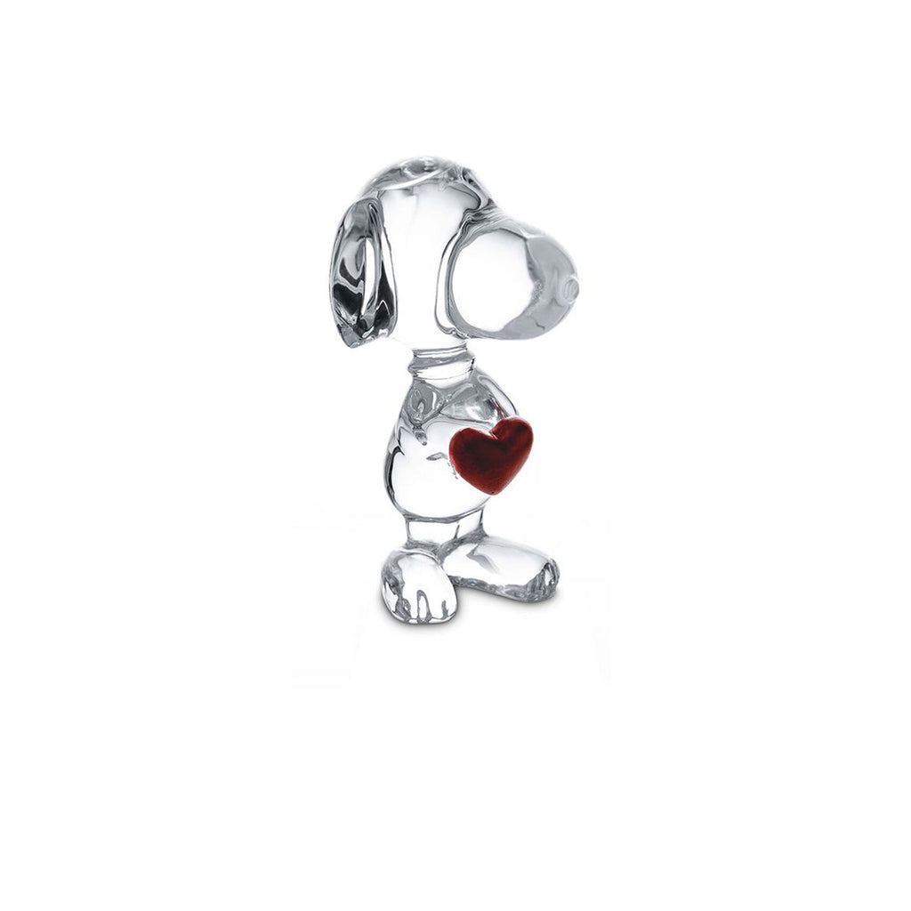 Baccarat Snoopy Holding Heart - Charles Mayer
